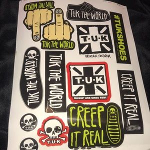 FREE T.U.K STICKERS!